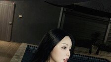 ‘파타야’ 간 홍진영, 한밤중 수영복 입고 뽐낸 글래머 몸매 눈길