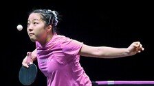 탁구 간판 신유빈, 일본 하시모토 꺾고 아시안컵 8강 안착