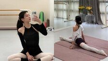 수지, ‘뼈말라’ 발레리나 자태…180도 다리찢기도 ‘거뜬’