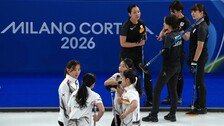 여자 컬링, 한일전서 7-5 승리…라운드로빈 3승 2패
