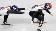 男쇼트트랙 계주, ‘완벽 팀워크’로 조 1위 결선행…20년만에 金 도전