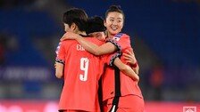 신상우호 여자축구, ‘전쟁통’ 이란과 아시안컵 1차전서 3-0 완승