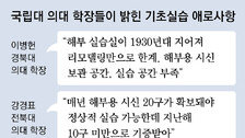 [단독]의대 ‘더블링’ 실습 “해부용 시신도 부족”