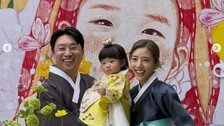 손담비♥이규혁, 딸 첫돌 맞아 가족사진 공개 “모든 순간이 기적”