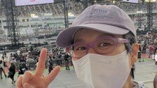 “나 아미였네” 박미선, 암투병 중 보라색 옷 입고 BTS 콘서트 관람