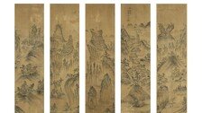 美 건너간 조선시대 그림 ‘칠보산도’ 국내서 원형 복원