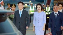 李, 하노이 도착…내일 또 럼 당서기장 겸 국가주석과 정상회담