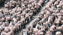 삼전 노조 “성과급 40조 달라”…소액주주 “악덕 채권자냐” 맞불 집회