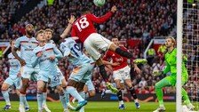 카세미루, 회심의 헤딩슛… 맨유, EPL 3위