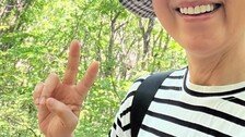 유방암 투병 박미선, 건강한 모습 등산 “살아있음에…”
