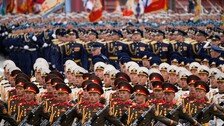 북한군, 러 전승절 첫 공개 행진…북러 군사 밀착 노출