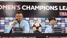 北 내고향여자축구단 “내일 경기에만 집중할 것”