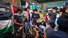 가자행 선박 탔던 한국인 활동가 귀국…“이스라엘군에 폭행당했다”
