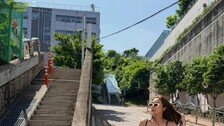 손담비, 엄마 됐어도 힙해…딸과 동네 산책