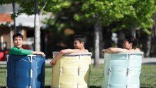 태극전사들이 ‘40도 미니 욕조’에 들어간 이유는?