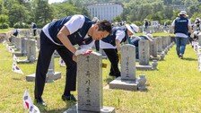 정기선이 현충원 비석 닦은 이유는…‘특공연대 장교’ 이력 재조명