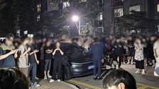 “투표함 반출 안돼”…잠실7동 100명 넘는 인파 몰려 대치중