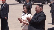 시진핑 평양 도착…김정은·리설주, 공항서 영접
