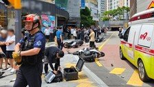 78세가 몰던 車, 인도 돌진… 40대 엄마 숨지고 10대 딸 다쳐