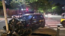 신호등 들이받고 도주한 20대, 9시간 만에 자수…왜?