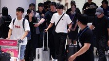 “손흥민 사랑해요”…‘나가’ 들은 홍명보와 대조된 손흥민 귀국