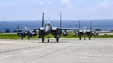 [단독]美 최신예 F-15EX 2대 日기지에…‘36대 영구배치’ 수순