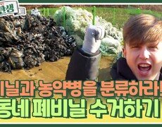 폐비닐과 농약병을 분류하라! ️ 온 동네 폐비닐 수거하기 | KBS 240515 방송 