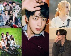 방탄소년단 진-플레이브-이채연-모모랜드-Zee Pruk 아이돌픽 위클리 1위 [DA:차트]