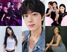 방탄소년단 진-플레이브-이채연-브브걸-HyGab 아이돌픽 위클리 1위 [DA:차트]