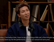 ‘발목 부상’ BTS RM “무대 오를 것”…팬들과 약속 지킨다 [BTS in 광화문]
