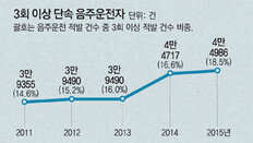 5년간 5회이상 음주운전땐 車 몰수