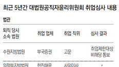 법관 대기업行 1주일 남기고 ‘시늉 심사’… 100% “문제없음”