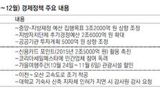 신용카드 포인트 활용대책까지 동원… ‘마른수건 짜기’로 국내외 악재 대응