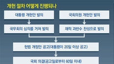 靑-국회, 주도권 놓고 충돌… 타협 실패땐 개헌 불발될수도