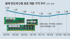 D램 가격 한달새 25% 쑥… 삼성-하이닉스, 신나는 4분기