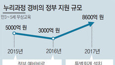 ‘최순실 예산’ 4000억 삭감… 누리예산 한시 편성해 불씨 남아