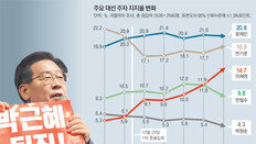 하야 정국 앞장… 안철수 지지층 흔든 ‘사이다’