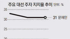 안철수 9%P 올라 19%… 문재인 31%