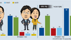 호남 文 52% 安 38%, TK 安 38% 文 15%… 사라진 ‘텃밭몰표’