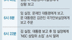 김관진 등 박근혜 정부 안보라인 NSC 보고… 문재인 대통령 “北 오판않도록 단호히 대응”