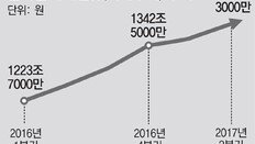 다중채무자 390만명, 1인당 평균 빚 1억1529만원