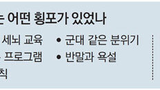 군대식 신입교육… “애사심? 관두고 싶어져”