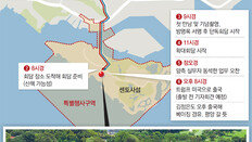 2시간15분 회담→함께 점심식사… 트럼프, 기자회견뒤 출국