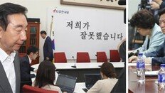 분란만 키운 ‘김성태 쇄신안’… 黨내부 “청산대상이 월권” 반발