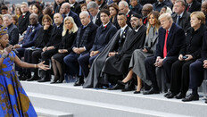 1차대전 종전 100주년… 파리 개선문에 모인 세계 85개국 정상