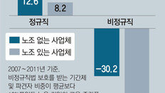 “비정규직법 이후 전체고용 줄고 용역-도급 늘어”