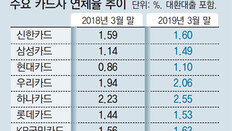 벼랑끝 저소득층 ‘급전 끌어쓰기’… 카드 연체액 1년새 17% 증가