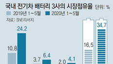 코로나속 점유율 2배로 ‘K배터리 파워’