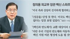 美, 스와프 난색에… 정의용 “반도체 美 투자, 백신 확보에 도움”