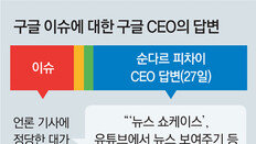 구글 CEO “저널리즘이 민주주의 근본… 양질의 뉴스 생산 돕겠다”